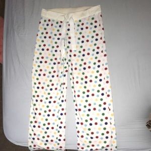 Polka Dot Pajama Bottoms